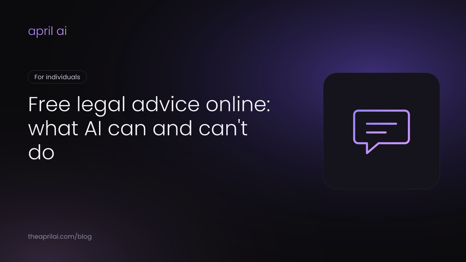 AI legal help and when to see a lawyer