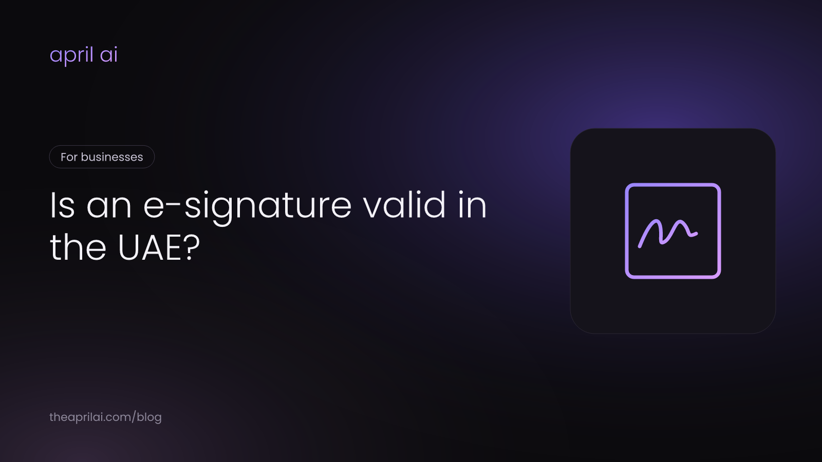 Signing a contract online in the UAE